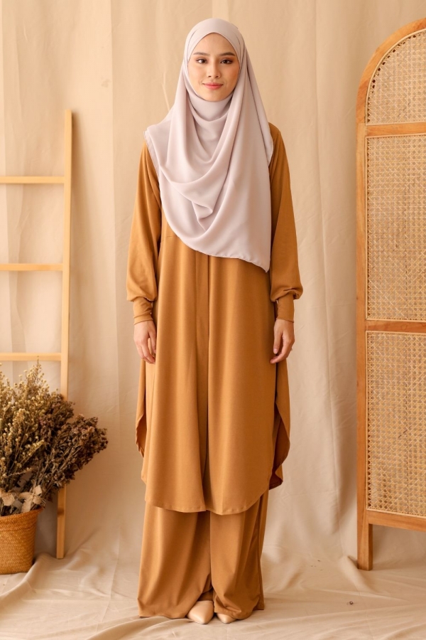 Fateeha Blouse - Tangarine
